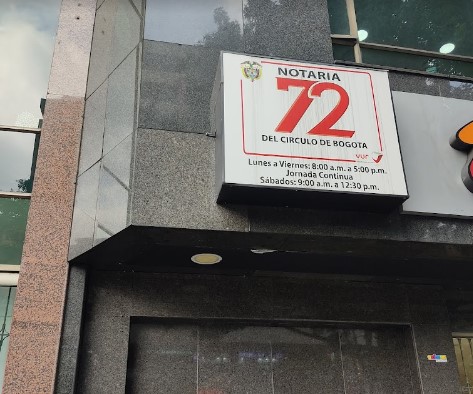Notaria 72 de Bogota