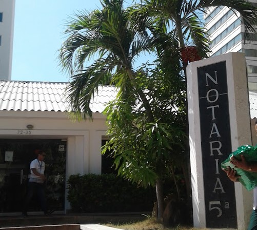 Notaria 5 (Quinta) de Barranquilla